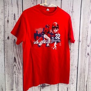 Vintage Los Angeles Angels red T-shirt Hamilton